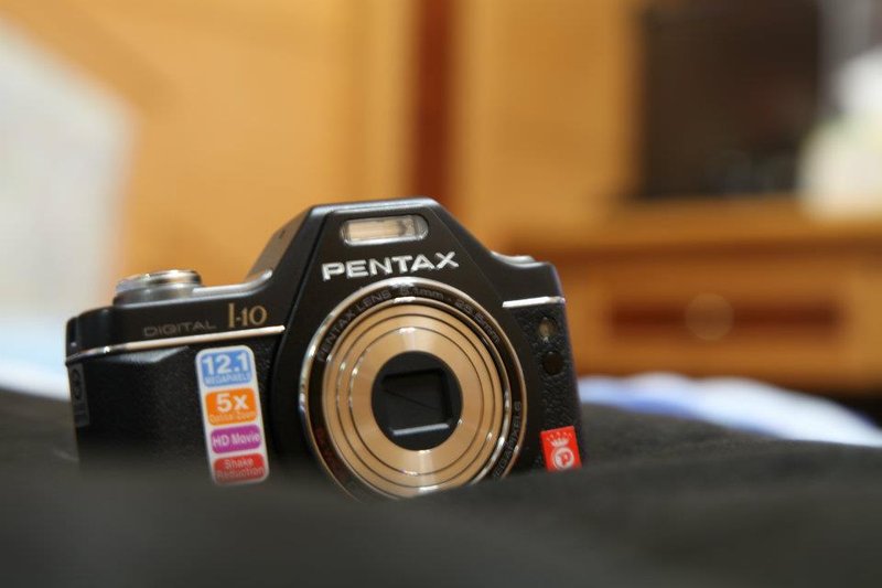 [出售]PENTAX OPTIO I-10時尚復古數位相機（黑）
