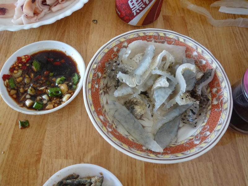 河豚皮生魚片