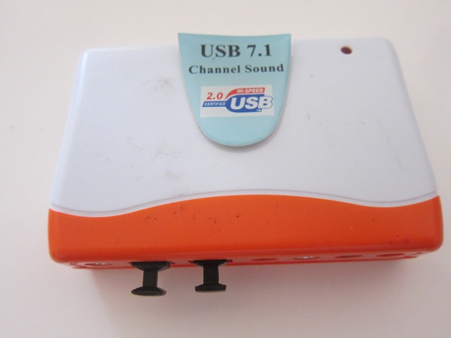 usb7.1聲道外接音效卡