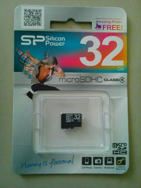 32G micro sd  全新SP記憶卡