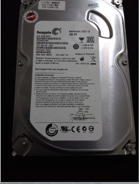  SEAGATE ST3320418AS 320GB 3.5吋