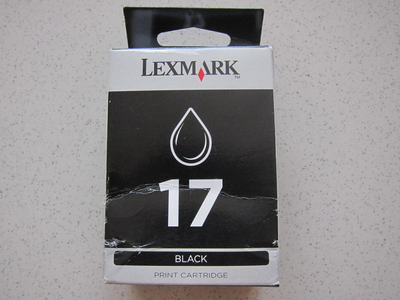 Lexmark  17 原廠黑色防水墨水匣