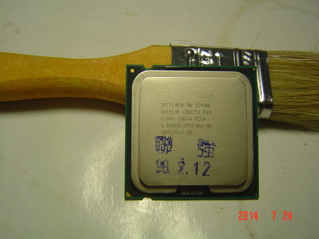 INTEL雙核心CPU E7400(2.8G/3M/1066)775腳位