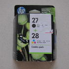 HP原廠環保墨水匣:組合包HP27+28