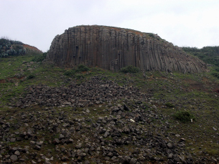 2.虎井嶼美麗壯觀的玄武岩