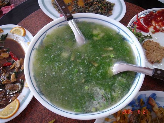 海菜鮮魚湯