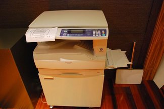 商務中心提供影印機的影印服務